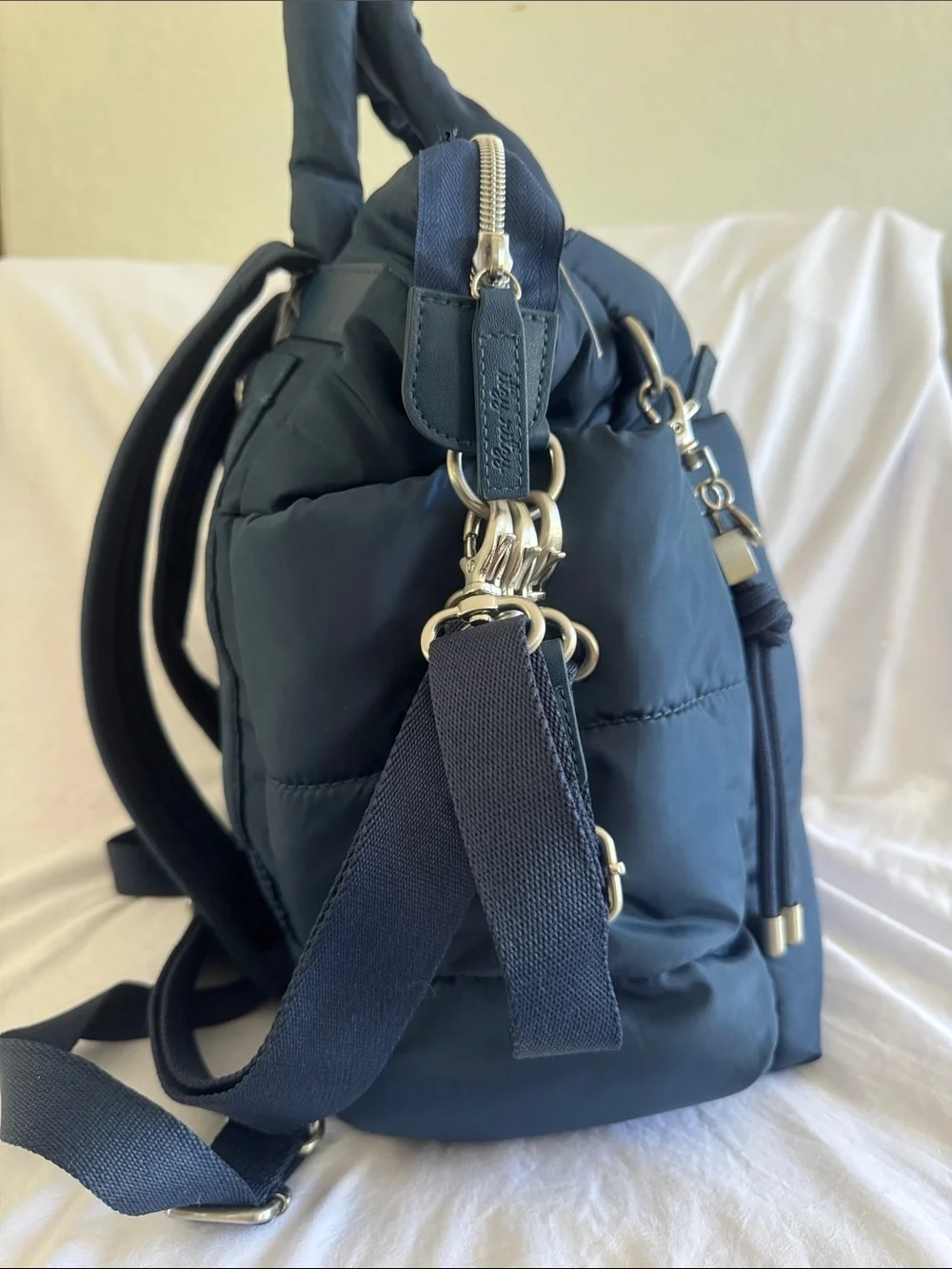 itzy ritzy dream convertible sapphire starlight diaper bag